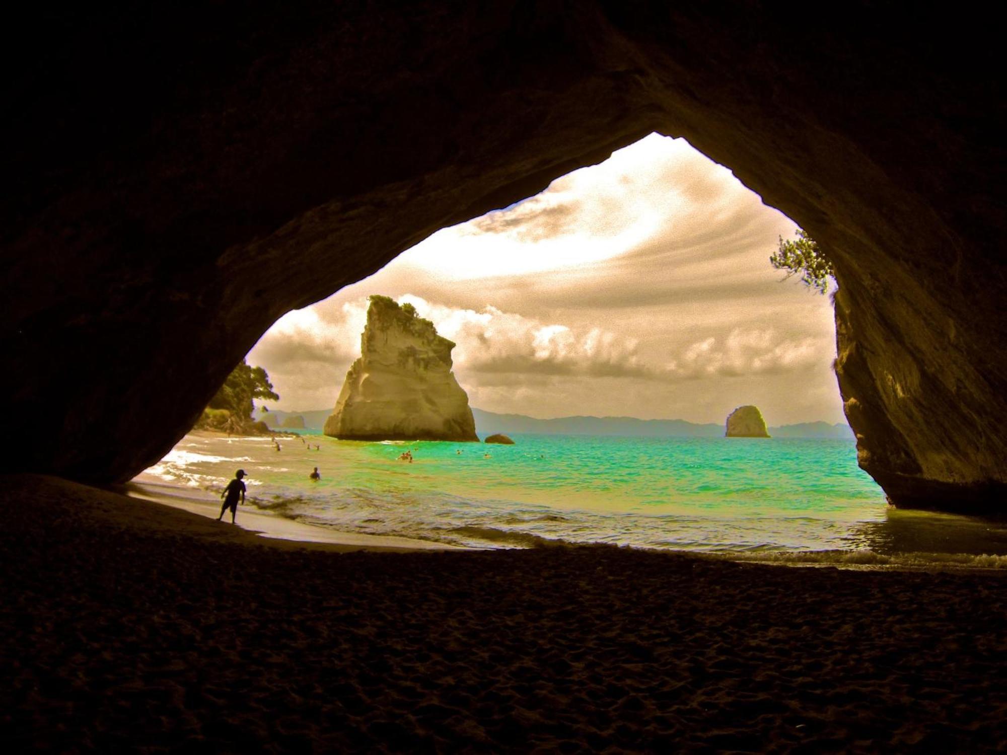 Апартаменты Cathedral Cove And Sunrise Хахей Экстерьер фото